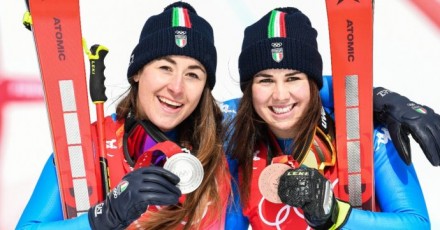 Olimpiadi Pechino. Doppietta da sogno sul podio: Goggia argento, Delago bronzo